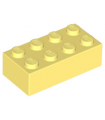 Bright Light Yellow Brick 2 x 4