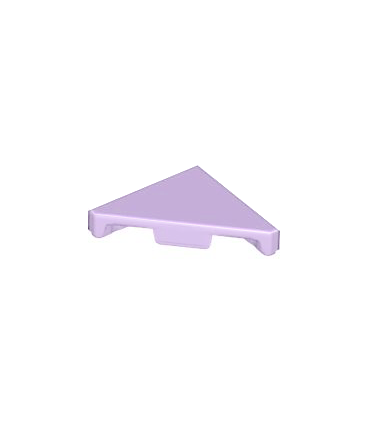 Lavender Tile, Modified 2 x 2 Triangular