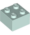 Light Aqua Brick 2 x 2