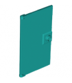 Dark Turquoise Door 1 x 4 x 6 with Stud Handle