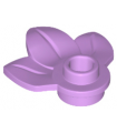 Medium Lavender Plant Plate, Round 1 x 1 with 3 Leaves