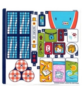 Sticker Sheet for Set 41735