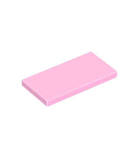 Bright Pink Tile 2 x 4