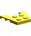 Yellow Wedge, Plate 3 x 4 with Stud Notches