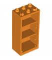 Orange Container, Cupboard / Refrigerator 2 x 3 x 5