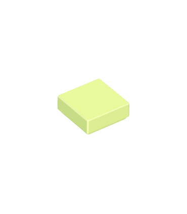 Yellowish Green Tile 1 x 1