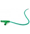 Green Minifigure, Utensil Hose Nozzle Simple with 13L Green String