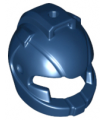 Dark Blue Minifigure, Headgear Helmet Space with Air Intakes and Hole on Top