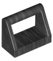 Pearl Dark Gray Tile, Modified 1 x 2 with Bar Handle