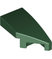 Dark Green Wedge 2 x 1 x 2/3 Right