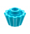 Medium Azure Minifigure, Utensil Cupcake Liner - Indented Top