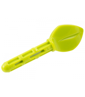 Lime Technic, Pin 3L with Friction Ridges and Leaf on End
