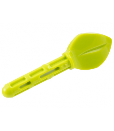 Lime Technic, Pin 3L with Friction Ridges and Leaf on End
