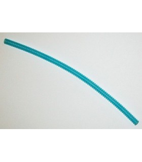 Trans-Light Blue Hose, Ribbed 7mm D. 26L / 20.8cm