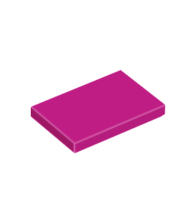 Magenta Tile 2 x 3