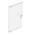 Trans-Clear Door 1 x 4 x 6 with Stud Handle