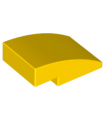 Yellow Slope, Curved 3 x 2