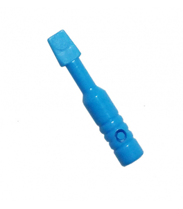 Dark Azure Minifigure, Utensil Tool Screwdriver - Wide Head - 3-Rib Handle