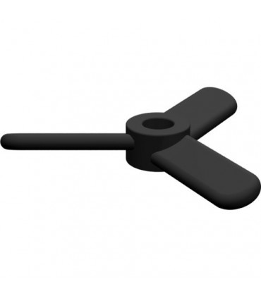 Black Propeller 3 Blade Small