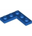 Blue Plate 3 x 3 Corner