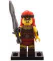 Fierce Barbarian, Series 25 (Complete Set with Stand and Accessories)