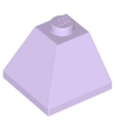 Lavender Slope 45 2 x 2 Double Convex Corner