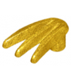 Pearl Gold Minifigure, Weapon Bladed Claw, Spread
