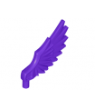 Dark Purple Minifigure Wing Feathered