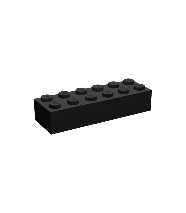 Black Brick 2 x 6