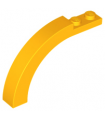 Bright Light Orange Arch 1 x 6 x 3 1/3 Curved Top
