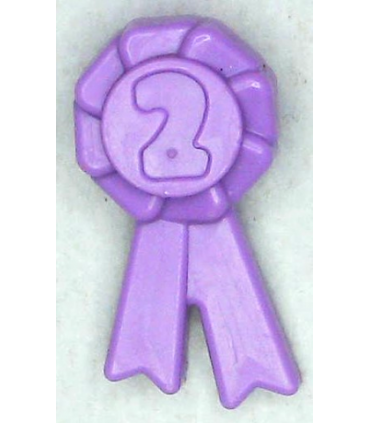 Lavender Friends Accessories Award Ribbon with Number 2