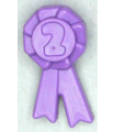 Lavender Friends Accessories Award Ribbon with Number 2