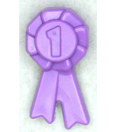 Lavender Friends Accessories Award Ribbon with Number 1