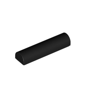Black Slope, Curved 1 x 4 x 2/3 Double