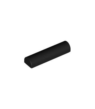 Black Slope, Curved 1 x 4 x 2/3 Double