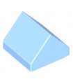 Bright Light Blue Slope 45 1 x 1 Double