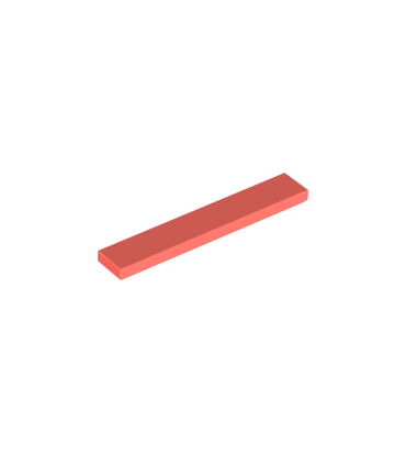 Coral Tile 1 x 6