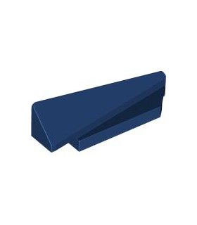 Dark Blue Wedge 5 x 1 x 1 1/3 with 4 x 1 Base Right