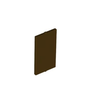Dark Brown Glass for Window 1 x 2 x 3 Flat Front