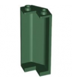 Dark Green Panel 2 x 2 x 5 Corner Wall