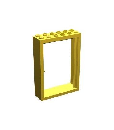 Yellow Door Frame 2 x 6 x 7