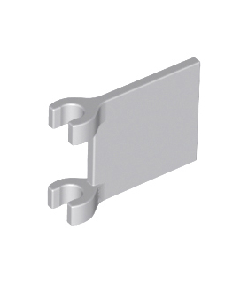 Light Bluish Gray Flag 2 x 2 Square