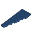 Dark Blue Wedge, Plate 8 x 3 Pentagonal Left