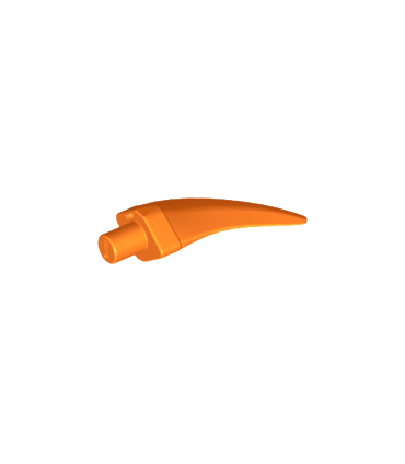 Orange Barb / Claw / Horn / Tooth - Medium