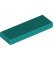 Dark Turquoise Tile 1 x 3