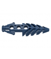 Dark Blue Bionicle Foot Visorak with 3 Pin Holes