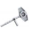 Pearl Light Gray Minifigure, Weapon Bionicle Mini Weapon (Piraka Reidak in 8894)
