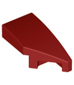 Dark Red Wedge 2 x 1 x 2/3 Right