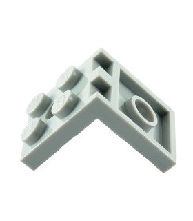 Light Bluish Gray Bracket 2 x 2 - 2 x 2 with 2 Holes