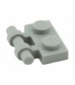 Light Bluish Gray Plate, Modified 1 x 2 with Handle on Side - Free Ends